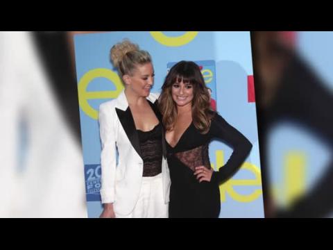 VIDEO : Lea Michele Thanks Kate Hudson For Her Support After Cory Monteith's Death