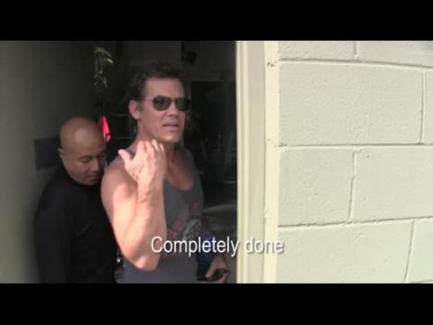 VIDEO : Josh Brolin Says He's 'Completely Done' with Booze
