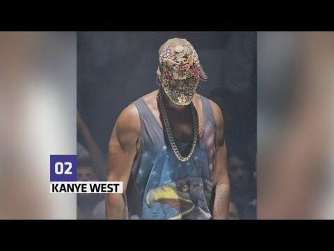 VIDEO : Kanye West ne se spare plus de ses masques Margiela