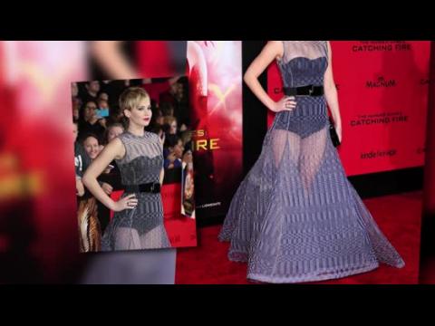 VIDEO : Jennifer Lawrence est dlicieuse  la premire de Hunger Games