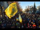 VIDÉO : au coeur du quartier général de l'opposition à Kiev