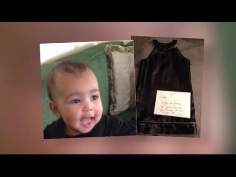 VIDEO : North West Recieves Holiday Gifts From Famous Designers