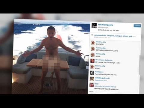 VIDEO : One Direction's Liam Payne Strips off on Instagram