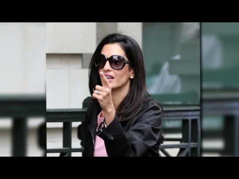 VIDEO : Amal Alamuddin Asked if Wedding Will be Bigger Than Kim Kardashians