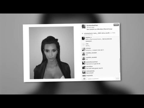VIDEO : Kim Kardashian Changes Name in Passport to 'Kim West'