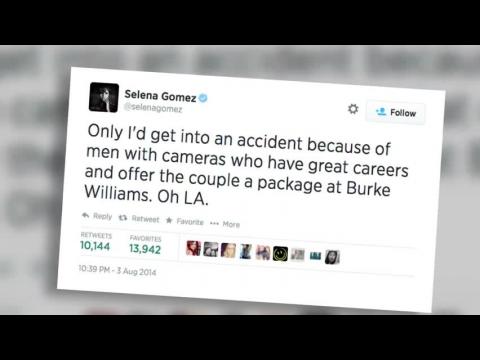 VIDEO : Selena Gomez impliquée dans un accrochage