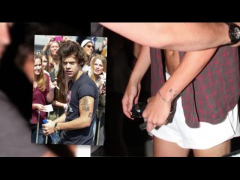 VIDEO : Harry Styles Regrets Tattoo That Was Inked By Ed Sheeran