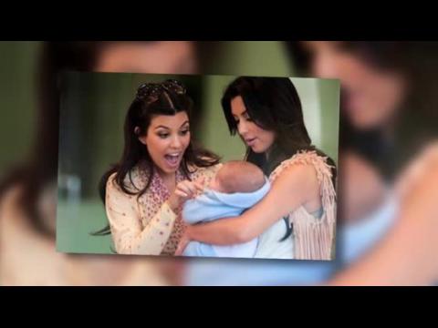 VIDEO : Kim Kardashian Shares A Fake Snap Of Baby North West