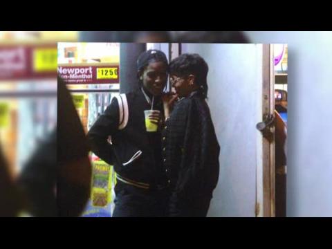 VIDEO : Rihanna And ASAP Rocky Get Cozy On And Off Set