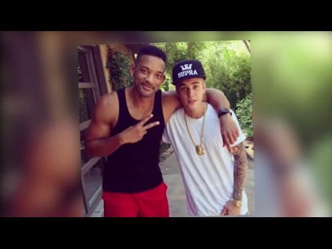 VIDEO : Justin Bieber Hangs With Will Smith