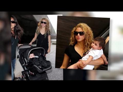 VIDEO : Shakira Est Radieuse Avec Son Bb Milan  L'aroport De Los Angeles