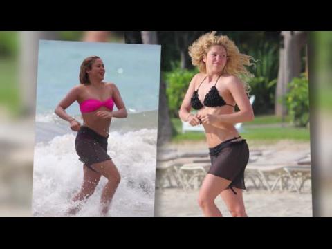 VIDEO : Shakira Shows Off Her Amazing Figure In A Tiny Bikini