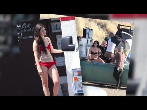 VIDEO : Lana Del Rey Tourne Le Court-mtrage Tropico  Los Angeles