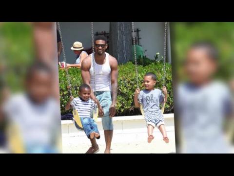 VIDEO : Usher's Ex Wife Seeks Custody After Pool Incident