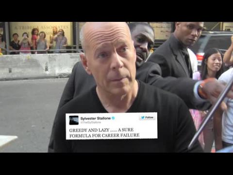 VIDEO : 'Greedy' Bruce Willis Wanted $1M Per Day From Stallone