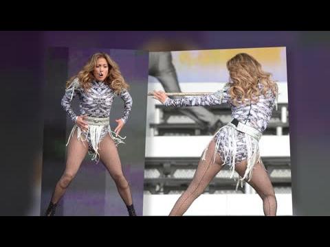 VIDEO : Jennifer Lopez Shows Off Her Famous Derriere In High-Cut Leotard