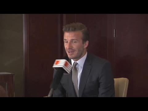 VIDEO : David Beckham Pense Que Le Bébé Royal Devrait être Prénommé D'après Lui