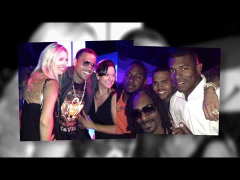VIDEO : Chris Brown Parties After A Day In Court