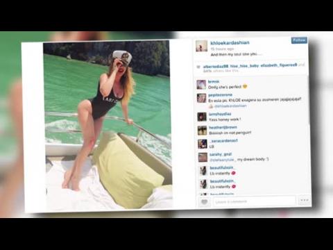 VIDEO : La foto sexy de Khloe Kardashian en un yate