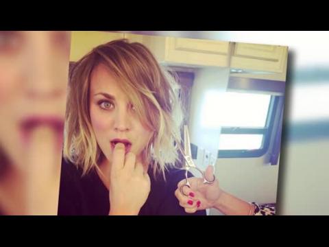 VIDEO : Kaley Cuoco ne s'est pas coupé les cheveux