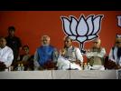 Inde: Modi accueilli en hÃ©ros Ã  Delhi aprÃ¨s sa victoire