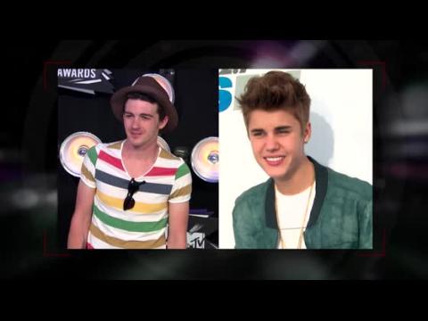VIDEO : Justin Bieber Stops By Drake Bell's Album Release Party