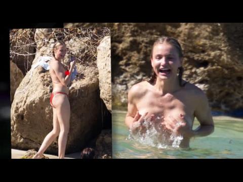 VIDEO : Cameron Diaz nada desnuda en Antigua