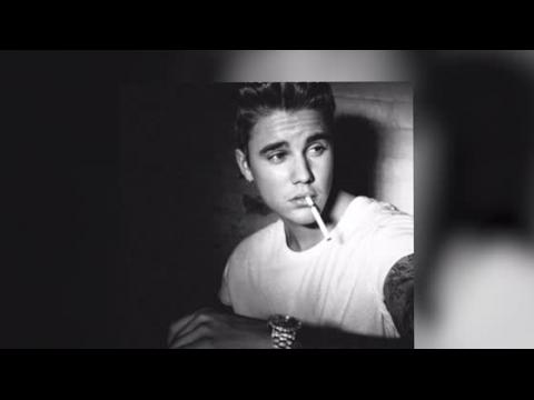 VIDEO : Justin Bieber Channels James Dean But Swears Off Cigarettes