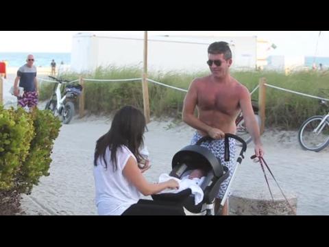 VIDEO : El bebe de Simon Cowell, Eric, es el nio de los sueos