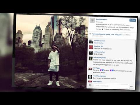 VIDEO : Justin Bieber Posts Cryptic Marriage Proposal Message