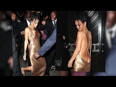 VIDEO : Rihanna Shows Off A Lot of Skin For The Met Gala After Party
