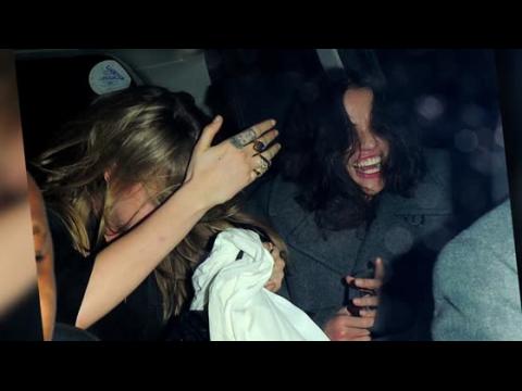 VIDEO : Cara Delevingne And Michelle Rodriguez Party After Elle Awards