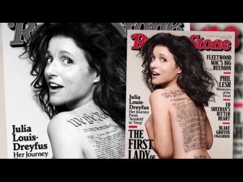 VIDEO : Julia Louis-Dreyfus posa desnuda para  Rolling Stone