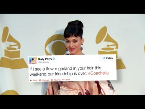 VIDEO : Katy Perry Lists Her Pet Peeves