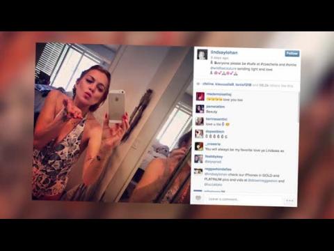 VIDEO : Lindsay Lohan Caught Drinking at Coachella
