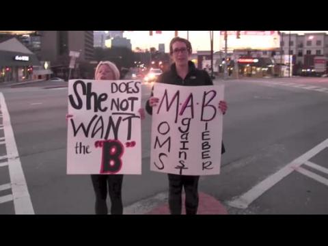 VIDEO : Residentes protestan que Justin Bieber se mude a Buckland, Georgia