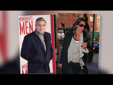 VIDEO : George Clooney & Amal Alamuddin's Engagement Leaked By Law Firm