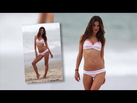 VIDEO : Alessandra Ambrosio Est Brlante En Bikini