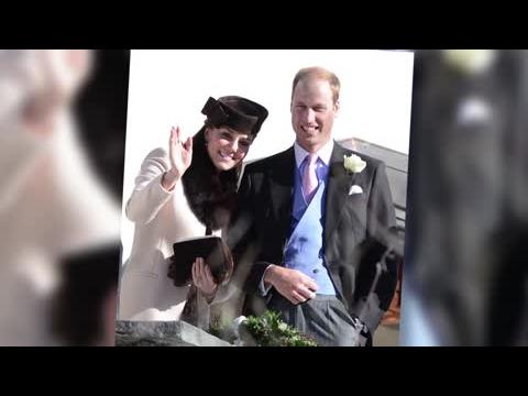 VIDEO : Le Duc Et La Duchesse De Cambridge Sont Radieux  Un Mariage Suisse
