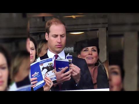 VIDEO : Le Duc Et La Duchesse De Cambridge  L'hippodrome