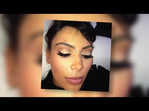 VIDEO : Kim Kardashian Profite D'une Sance Relaxante D'acupuncture