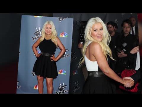 VIDEO : Christina Aguilera Dvoile Son Physique Aminci  La Projection De The Voice