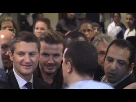 VIDEO : David Beckham signe avec le Paris Saint Germain