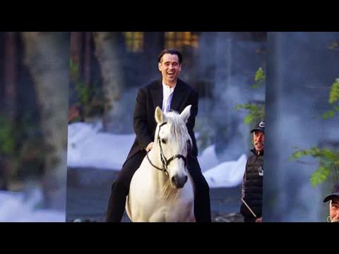 VIDEO : Colin Farrell  cheval pour son film Winter's Tale