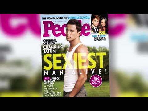 VIDEO : Channing Tatum lu l'Homme Vivant le Plus Sexy de 2012