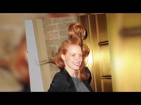 VIDEO : Une apparition de Jessica Chastain  faire dresser les cheveux sur la tte