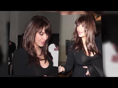 VIDEO : Kim Kardashian avoue que sa frange est fausse