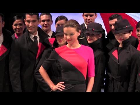 VIDEO : Miranda Kerr Passe De La Lingerie De Victoria's Secret Aux Uniformes De Qantas