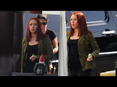 VIDEO : Scarlett Johansson Est Mince Sur Le Plateau De Captain America