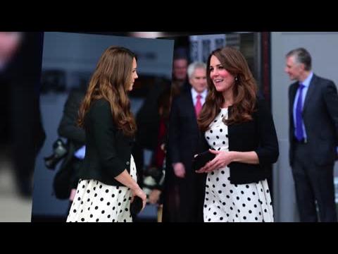 VIDEO : La Duchesse Kate Fait Marcher Sa Magie Dans Une Robe  Pois